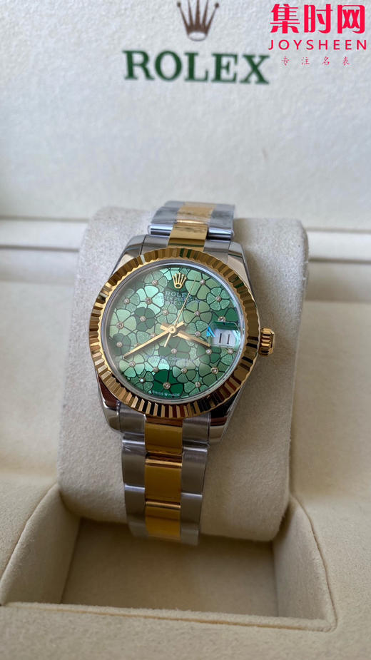 劳力士日志31系列 A+女款日志31mm 女士腕表 升级v2版 2236机 细节再次提升 新品劳力士Rolex女款蚝式日志型腕表31mm 花朵盘 到货 商品图2