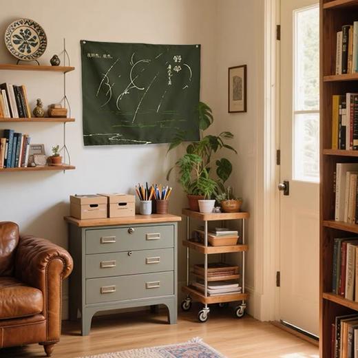 后浪自研文创 鲁迅野草青年文创 野草挂布 觉醒年代文化创意礼物 商品图2