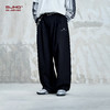 BJHG不计后果复古裤子男款夏季直筒宽松美式简约设计感休闲西装裤 商品缩略图2