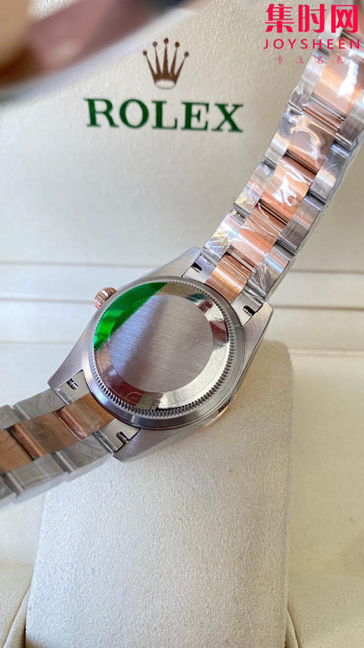 劳力士日志31系列 A+女款日志31mm 女士腕表 升级v2版 2236机 细节再次提升 新品劳力士Rolex女款蚝式日志型腕表31mm 间金贝母钻面 到货 商品图7