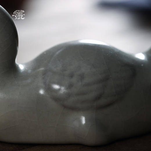 问鼎哥窑致巧款仙凫茶宠 商品图2