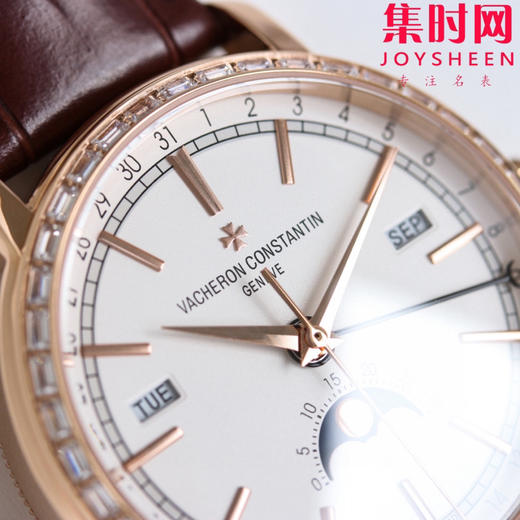 【周月轮回，分秒轮转】VC 江诗丹顿 Traditionnelle KM传袭系列全日历腕表4010T 男士腕表 商品图3