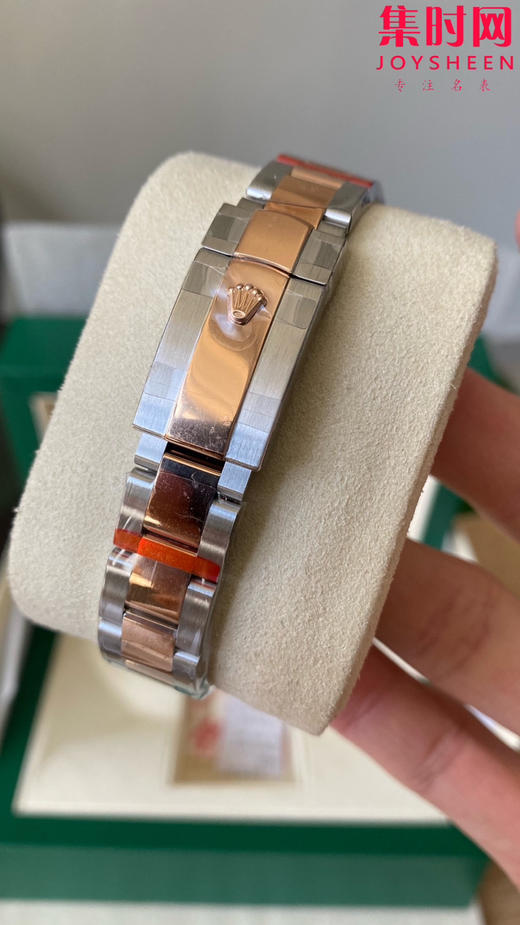 劳力士日志31系列 A+女款日志31mm 女士腕表 升级v2版 2236机 细节再次提升 新品劳力士Rolex女款蚝式日志型腕表31mm 间金贝母钻面 到货 商品图5