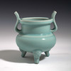 老字号 孙坑窑粉青釉兽足鼎式炉非物质文化遗产龙泉青瓷 商品缩略图0