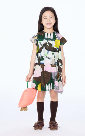 jnby  25年秋款  短袖连衣裙  1P7G13490