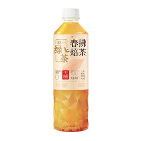 统一 春拂焙茶原味茶饮料 500ml/瓶
