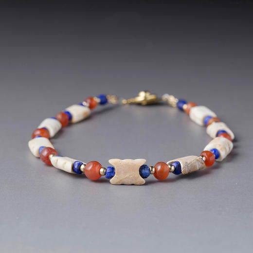 西亚高古鱼形砗磲手串 商品图1