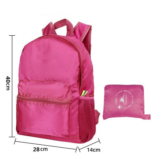 UYOKU 日系大容量 折叠旅行包 户外双肩背包 登山包 轻便面料 防水耐脏 5色可选 商品图8