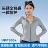 【冰感防晒，遮肉显瘦~】lulu同款防晒衣 女连帽修身冰丝防晒衣 女士超好看防晒衣 防紫外线外套-QQ 商品缩略图2