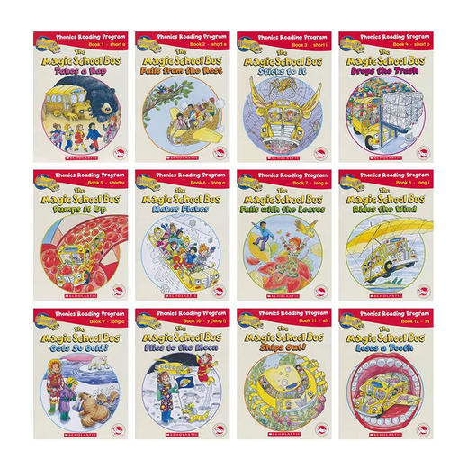 神奇校车自然拼读盒装 点读版 商品图1