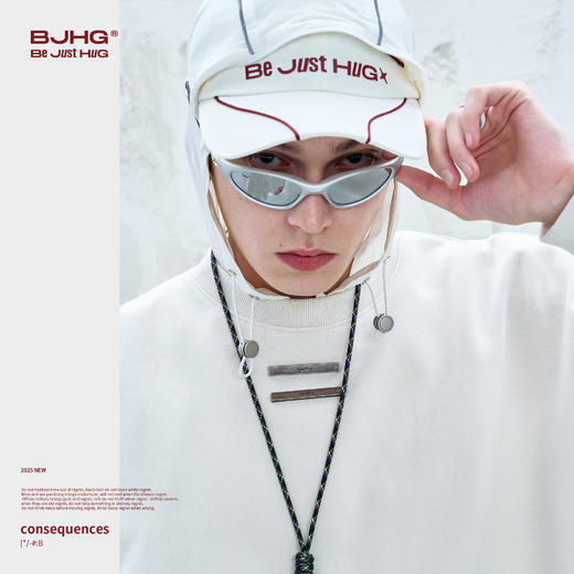 BJHG不计后果美式休闲圆领卫衣男生春秋2025新款恒温暖皮简约卫衣 商品图2