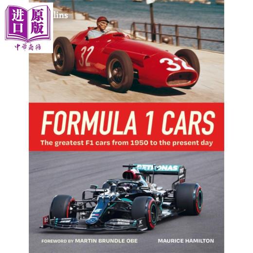 【中商原版】一级方程式赛车 1950年至今伟大的50多辆F1赛车图鉴 Formula 1 Cars 英文原版 Maurice Hamilton 汽车运动爱好者 商品图0