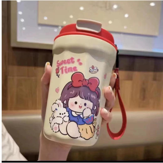 [小滋心选]【活动价 ¥45.9】【潮流必入🔥】泰国爆款三丽鸥吸管杯，保温保冷超强！便携设计让你随时随地享受咖啡时光☕✨ 今天要给大家种草一款超有趣、又实用的日常好物 商品图10