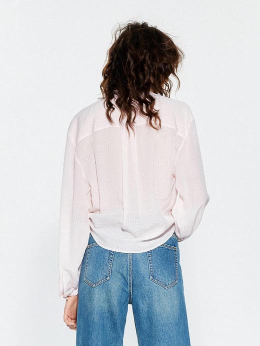 【大都会】MOCO25夏季 桑蚕丝衬衫式上衣 商品图2