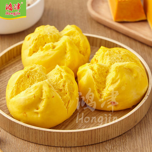 鸿津食品 黑猪肉小笼包200g*5+270g南瓜馒头*1【HJ】 商品图5