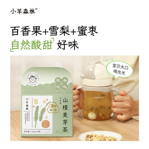 「山楂麦芽茶」温和本草 日常消积不过头 吃饭香香 商品图2