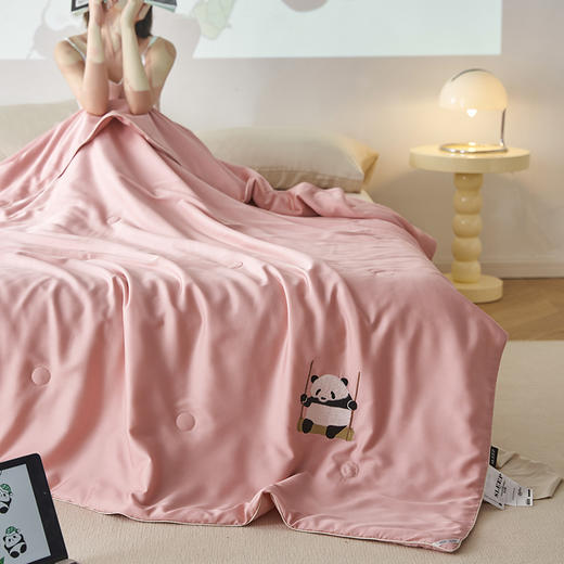 【清仓特惠】自然醒莫代尔卡通刺绣夏被 可机洗顺滑柔软空调被LFS（不参与优惠券） 商品图1