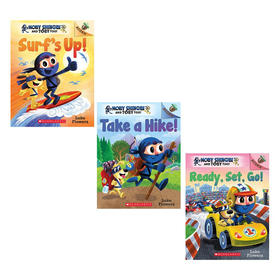 莫比忍者 Moby Shinobi and Toby Too! 3册 橡子系列桥梁书