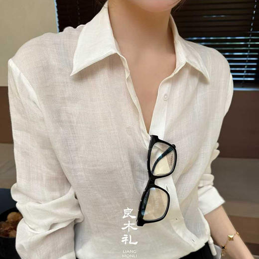 【部分现货】良木礼苎麻衬衫（7969） 商品图0