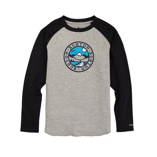 BURTON/KIDS TECH TEE GRYHTR/TRUBLK 商品图0
