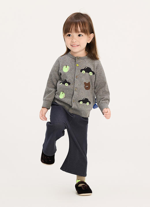 jnby  25年秋款  短款开襟针织衫  YP7310710 商品图8