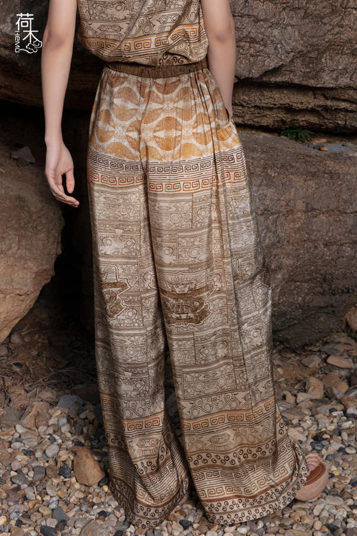 荷木HEMU丨何以良渚·宽腿裤 商品图4