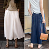 2506514    汉麻 阔腿九分裙裤 商品缩略图0