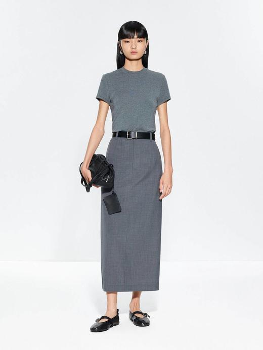 【大都会】MOCO C+通勤【长线条直筒半身裙 商品图1
