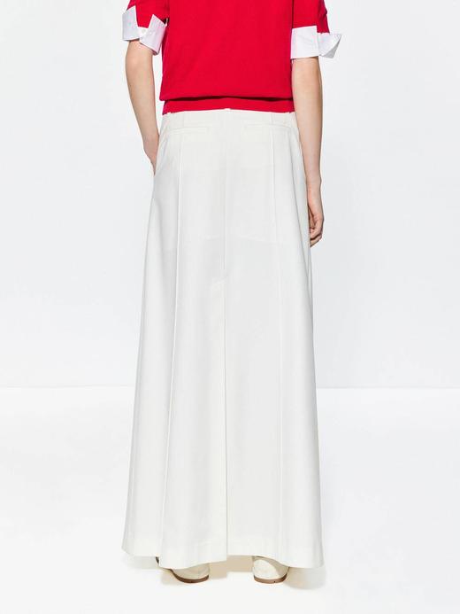 【大都会】刘柏辛同款|C+通勤|A摆后开衩半身群（赠腰带） 商品图2