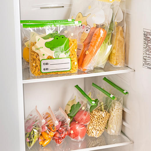 摩登主妇密封保鲜袋食品级家用食品专用分装袋可冷冻带封口塑封袋 商品图4