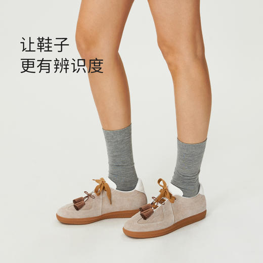 7or9配饰流苏蝴蝶结饰扣棕色 商品图2