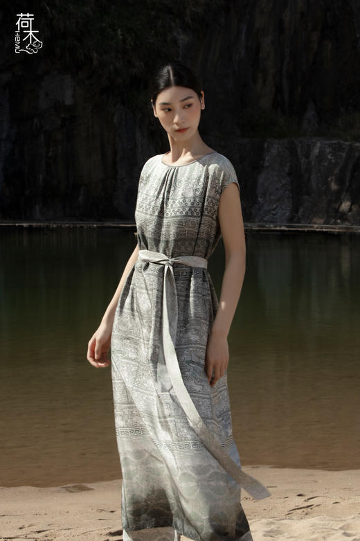 荷木HEMU丨何以良渚·连衣裙 商品图3