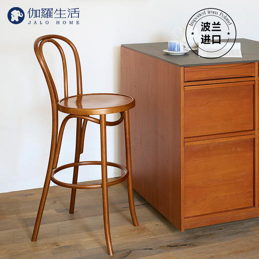 波兰进口-索耐特吧台椅18号 商品图0