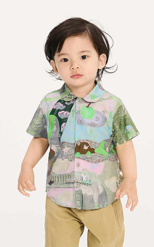 jnby   25年秋款  短袖衬衣  YP7210940 商品图3