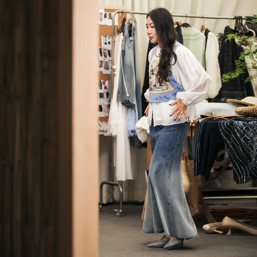 【林栖设计小店】绣花马夹复古国风气质2025早秋新款短上衣女1953099 商品图2