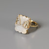 清代和田白玉蝉“梦仙”戒指 商品缩略图4