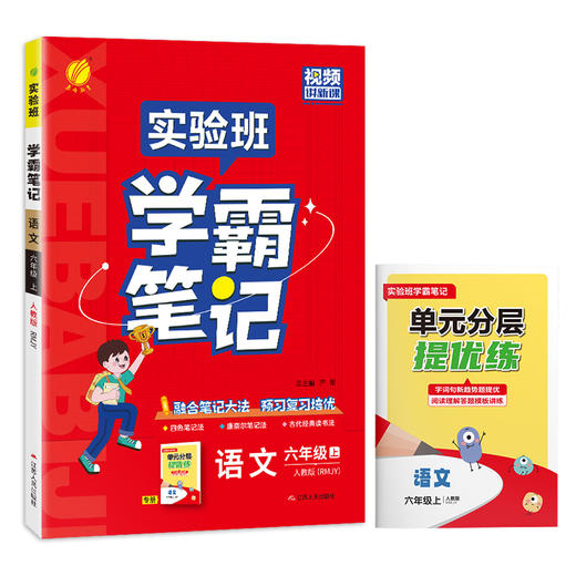 2025年秋【人教版】语文六年级上册 小学实验班学霸笔记 商品图4