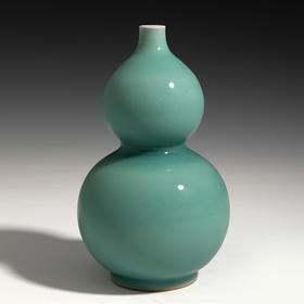 老字号 孙坑窑青釉葫芦瓶非物质文化遗产龙泉青瓷