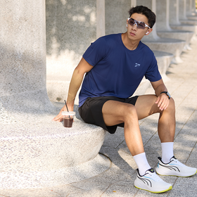 多威短袖夏季速干透气男款跑步T恤2242434