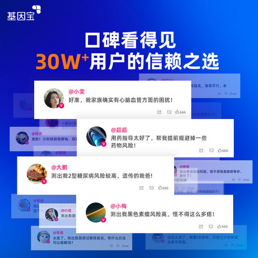 基因宝健康版基因检测套餐 商品图5