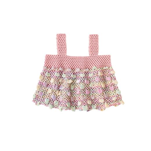 苏苏姐家铃兰吊带手工diy编织钩针蕾丝线毛线团自制上衣材料包 商品图3