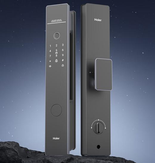 海尔（Haier）智能门锁智能锁指纹锁密码锁入户门电子锁家用防盗门锁 P30【人脸识别款】无需联网 商品图0