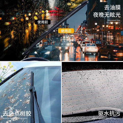 赛飞尼克玻璃水强力去污汽车去油膜防冻防锈玻璃水强力去污去油膜 商品图5