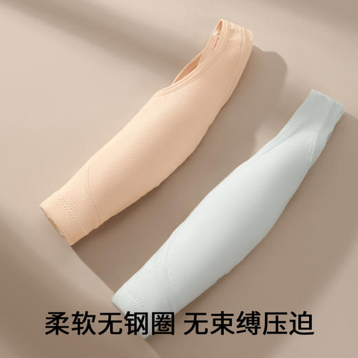云杉沁舒 舒适文胸(2件装)(VIP) 【2件装 前开扣中老年妈妈内衣】无钢圈背心式薄款无痕文胸 商品图5