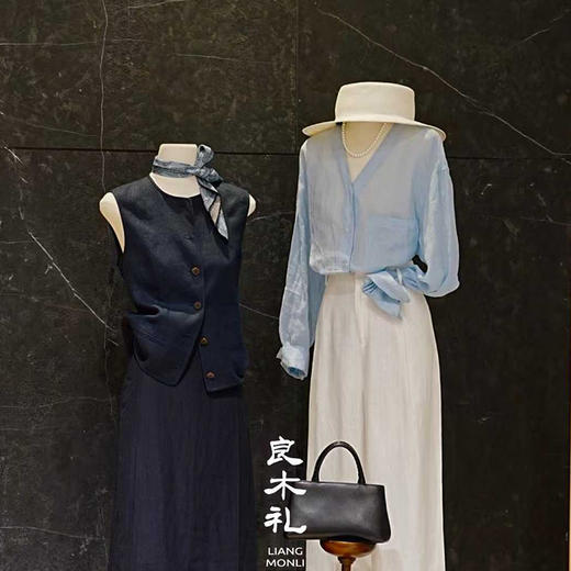 【预售7天】良木礼亚麻马甲（3977） 商品图2