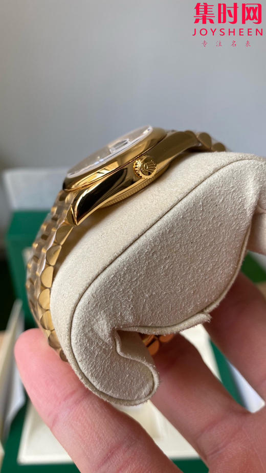 劳力士GS日志31系列 女款日志31mm 全金贝母钻面 女士腕表 2236机 新品劳力士女款蚝式日志型腕表31mm 到货 商品图4