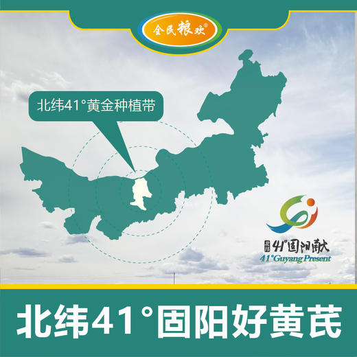 全民粮欢 固阳有机黄芪罐装-礼盒 大片黄芪切片100g/瓶 商品图3