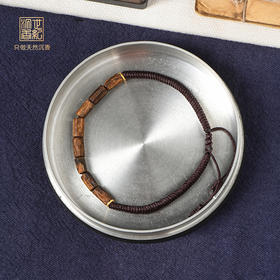 天然芽庄白奇楠桶珠 沉水级  4.8mm*8颗 1.1克 SP11674