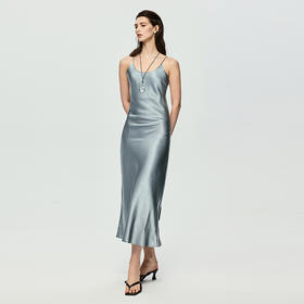 棉仓363616038-初棉醋酸流动感气质连衣裙