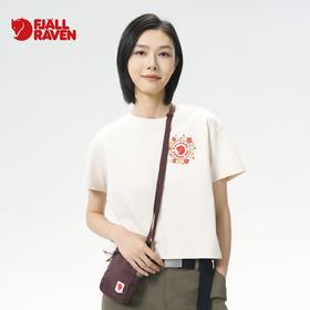 北极狐 女士户外短袖T恤 2025春夏新款短款宽松全棉上衣 14600213